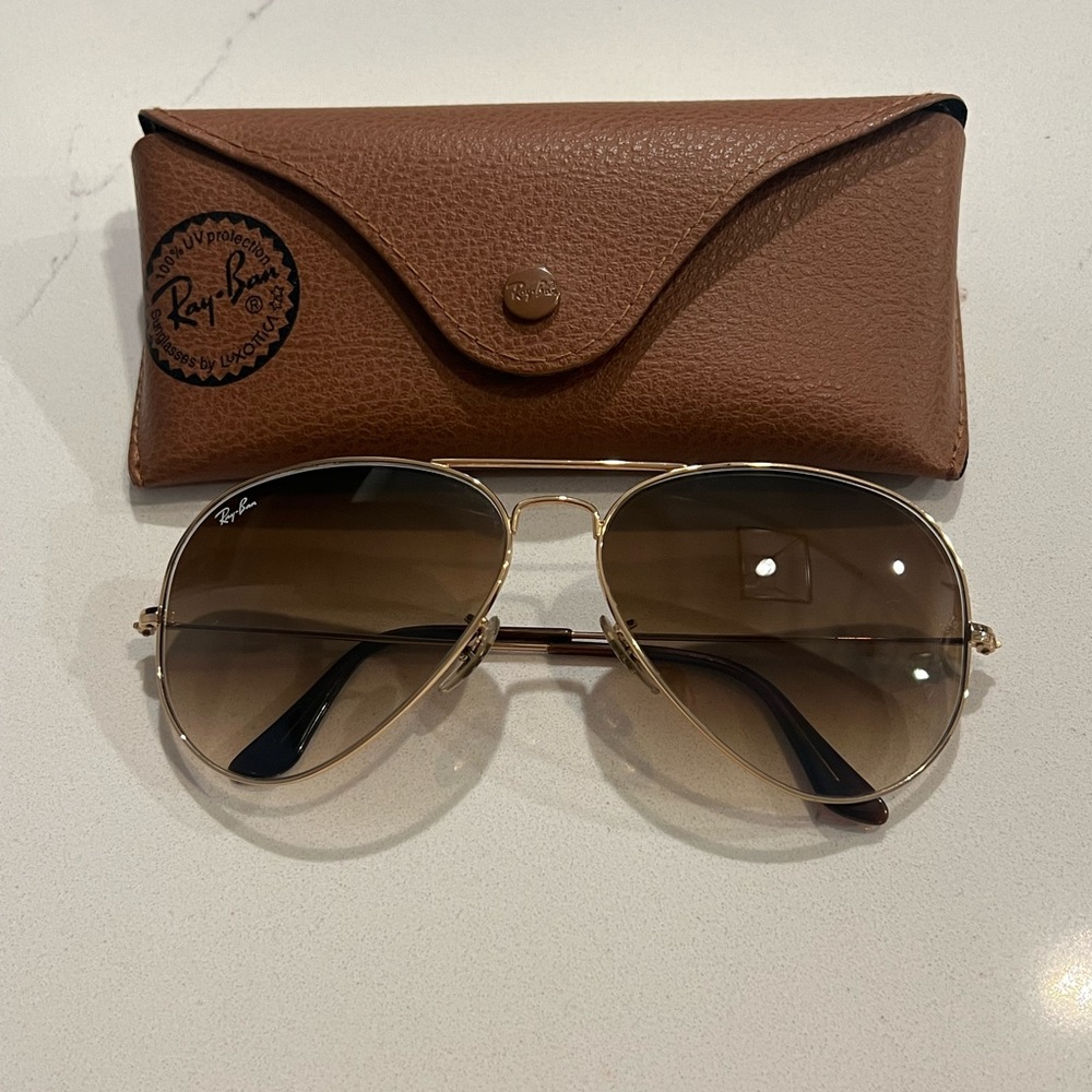 Ray-Ban Aviator Metal II Light Brown